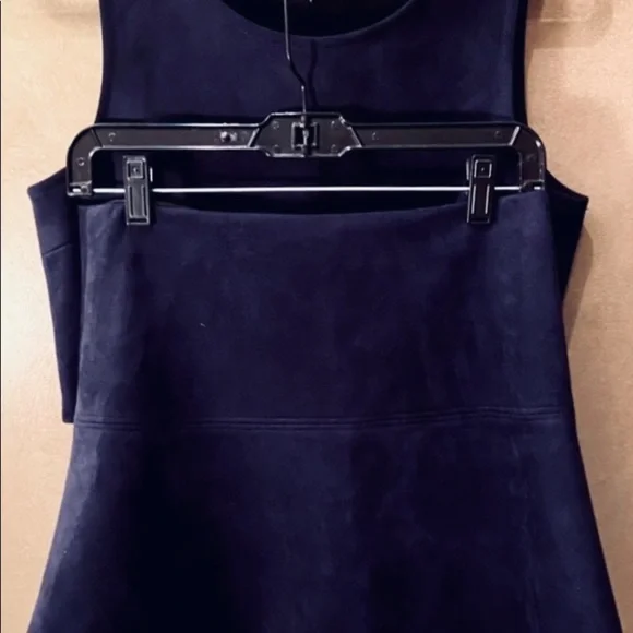 Jack by BB Dakota Delacour Navy Suede Skirt and Top set - Picture 6 of 10